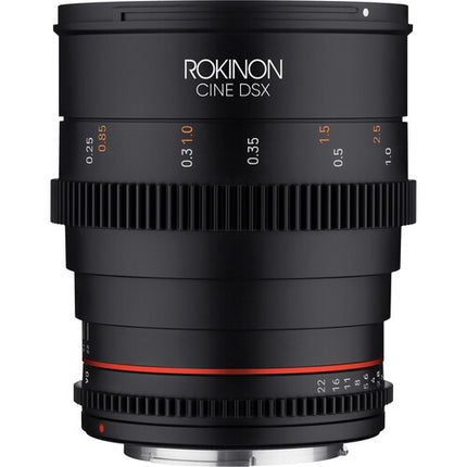 Rokinon Juego de Lentes Cine DSX 24 35 50 85mm T1.5 Montura Canon EF