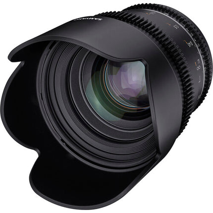 Samyang 50mm T1.5 MK2 Objetivo Cine MFT Resistente al Clima 9 Láminas Iris