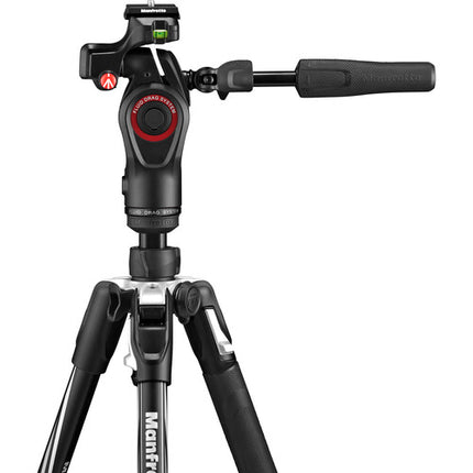 Manfrotto Befree 3-Way Live Advanced Trípode para fotografía y vídeo altura 59.5" capacidad 13.2 lb