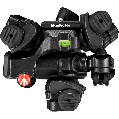 Manfrotto Befree 3-Way Live Advanced Trípode para fotografía y vídeo altura 59.5" capacidad 13.2 lb