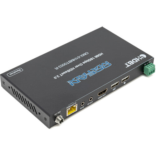 Ocean Matrix 4K Receptor HDMI HDBaseT 2.0 USB KVM Dos Vías IR RS-232 PoC 24V