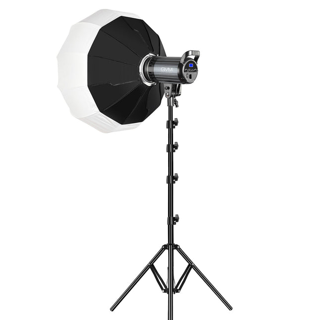 GVM G100W Monoluz LED Bicolor 3200-5600K Kit con Softbox y Trípode