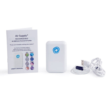 Wein Air Supply AS-300R Purificador de Aire Personal Ionico Recargable 28 Horas Bateria