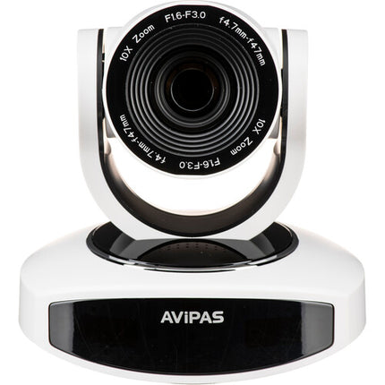 AViPAS AV-1281 Cámara PTZ HDMI PoE 1080p60 10x Zoom Óptico Blanca