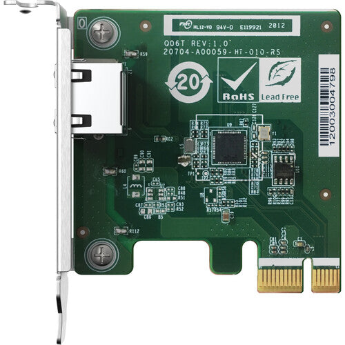 QNAP Tarjeta de Expansión de Red PCIe 2.5GbE con Puerto Único