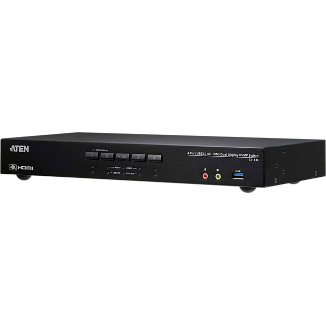 ATEN CS1844 Switch KVMP 4 Puertos 4K Dual HDMI 4096x2160 60Hz USB 3.1