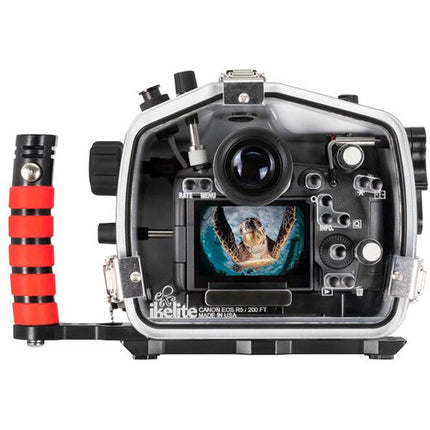 Ikelite 200DL Carcasa Submarina para Canon EOS R5 Control Mecánico Profundidad 60m