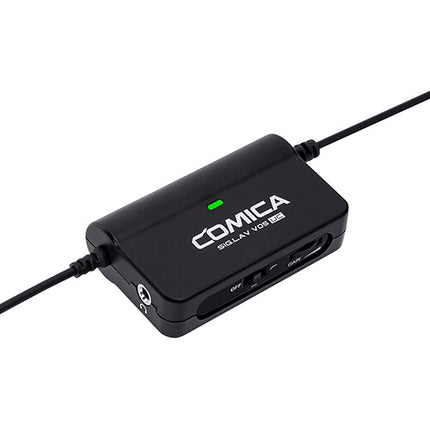 Comica Audio SIG.LAV V05 UC Micrófono Lavalier Omnidireccional con Ganancia y Monitorización USB Tipo-C
