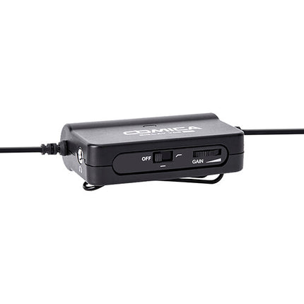 Comica Audio SIG.LAV V05 UC Micrófono Lavalier Omnidireccional con Ganancia y Monitorización USB Tipo-C