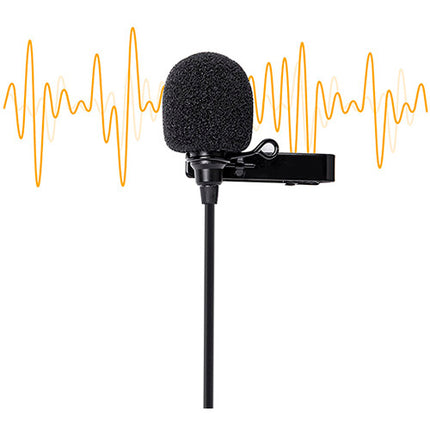 Comica Audio SIG.LAV V05 UC Micrófono Lavalier Omnidireccional con Ganancia y Monitorización USB Tipo-C