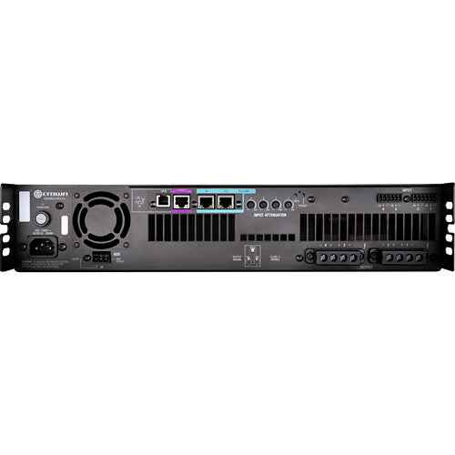 Crown Audio DCI 4|600N Amplificador de 4 Canales 600W con BLU Link y Cable de Alimentación