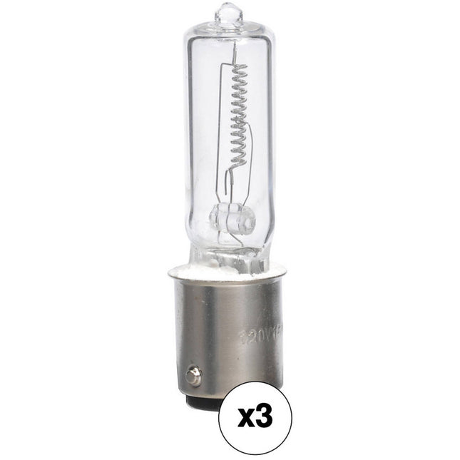 Impact ETC lámpara 150W 120V base BA15d pack de 3 unidades