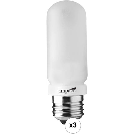 Impact JDD Lámpara 100W 120V 2900K 1200 lúmenes Pack 3 unidades