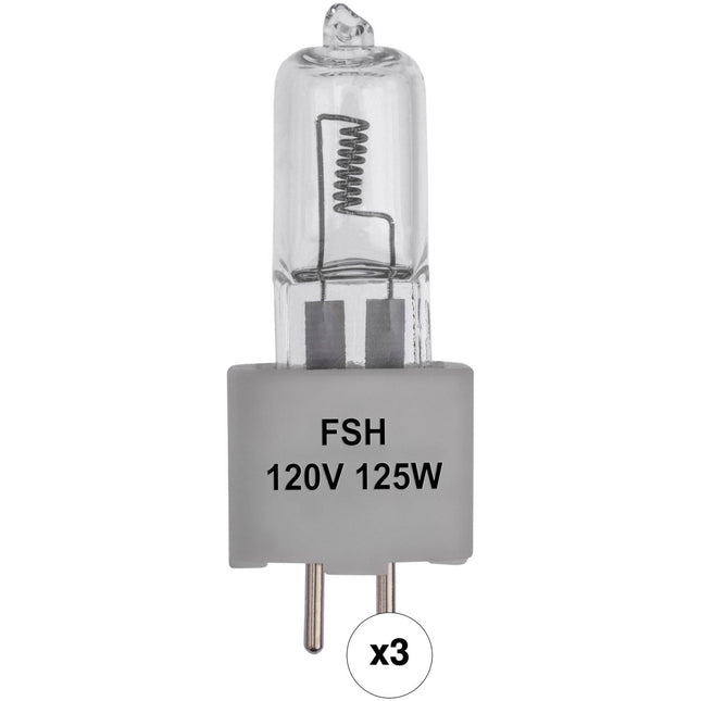 Impact FSH Lámpara para Fotografía 125W 120V Pack de 3