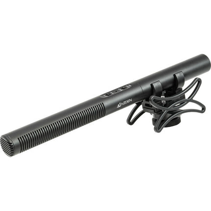Azden SGM-250 Micrófono Shotgun con Paraviento Universal y Cable XLR 1.5 ft
