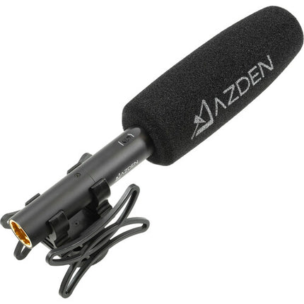 Azden SGM-250P Micrófono Shotgun Phantom Filtro Low-Cut XLR