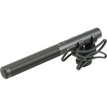 Azden SGM-250P Micrófono Shotgun Phantom Filtro Low-Cut XLR