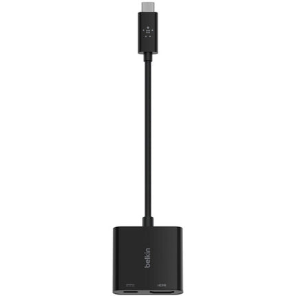 Adaptador Belkin USB Type-C a HDMI con Power Delivery 60W UHD 4K