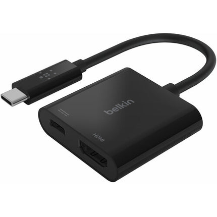 Adaptador Belkin USB Type-C a HDMI con Power Delivery 60W UHD 4K
