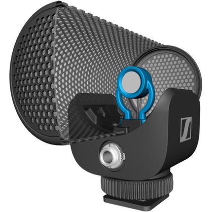 Sennheiser MKE 200 Micrófono Direccional Ultracompacto para Cámara con Protección de Viento