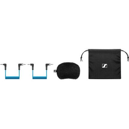 Sennheiser MKE 200 Micrófono Direccional Ultracompacto para Cámara con Protección de Viento