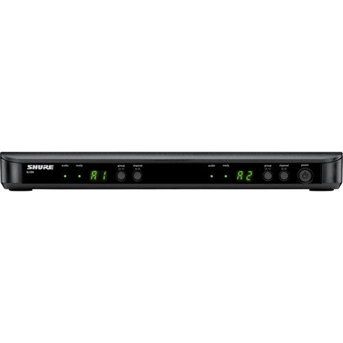 Shure BLX1288/MX153 Sistema Inalámbrico Dual Auricular y Micrófono Mano 14 Horas Batería
