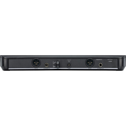 Shure BLX1288/MX153 Sistema Inalámbrico Dual Auricular y Micrófono Mano 14 Horas Batería