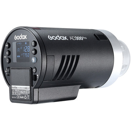 Godox AD300Pro Flash Exterior 300Ws Batería Litio 300 Destellos