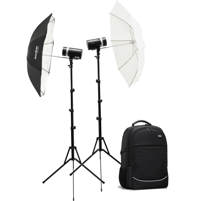 Godox AD300Pro Kit de 2 Luces con Mochila 300Ws 9-Stops HSS