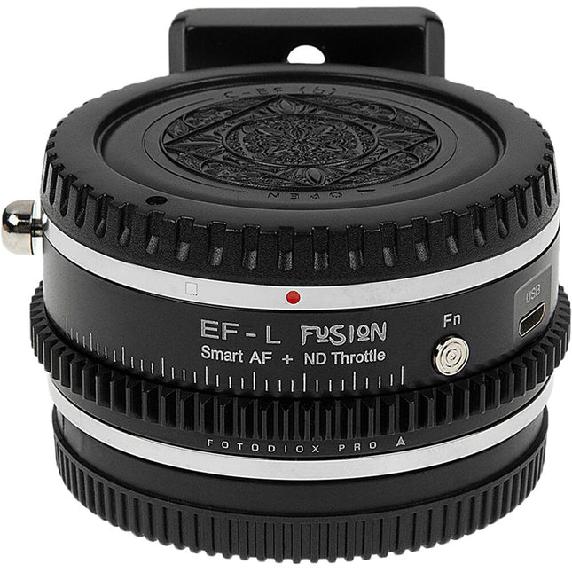 FotodioX Vizelex Adaptador Montura Cine ND para Lentes Canon EF EF-S 2 a 8 Stops