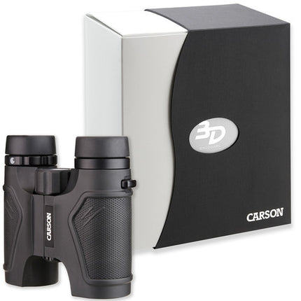 Carson 8x32 3D Series TD-832ED Prismáticos con vidrio ED y 60° visión amplia