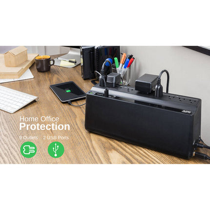 APC Back-UPS 850VA 450W Sistema de Energía con 2 Puertos USB 120V