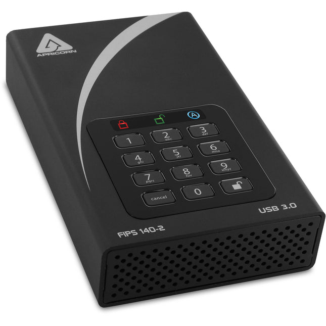 Apricorn 16TB Aegis Padlock DT Unidad de Escritorio Externa USB 3.2 Gen 1 FIPS 140-2 Nivel 2