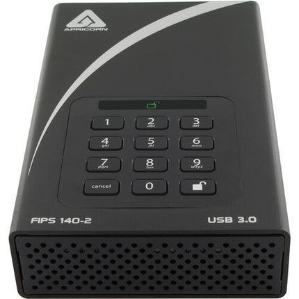 Apricorn 16TB Aegis Padlock DT Unidad de Escritorio Externa USB 3.2 Gen 1 FIPS 140-2 Nivel 2
