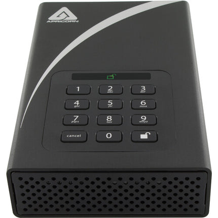 Apricorn 16TB Aegis Padlock DT Disco Duro Externo USB 3.2 Gen 1 Encriptación AES 256-Bit