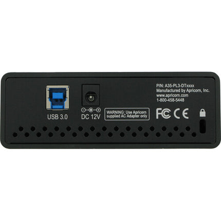 Apricorn 16TB Aegis Padlock DT Disco Duro Externo USB 3.2 Gen 1 Encriptación AES 256-Bit