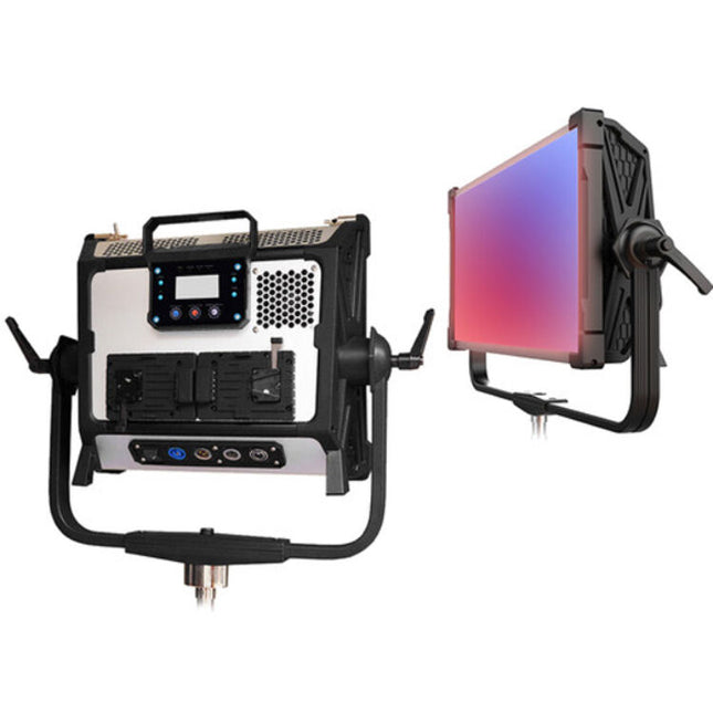 TRIGYN Vari-Light RGBW 1x1 LED Luz Suave Kit CCT 2800-9990K Control App Estuche