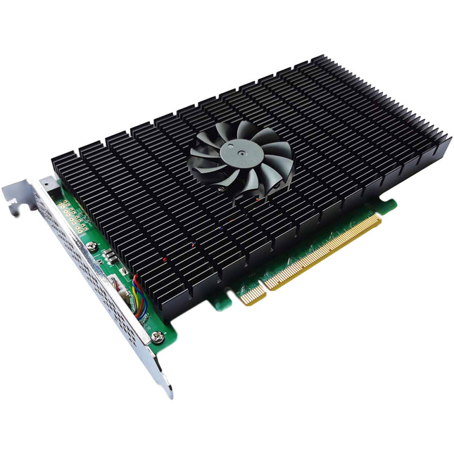 HighPoint SSD7505 Controlador RAID PCIe 4.0 x16 4 Canales M.2 NVMe 22110