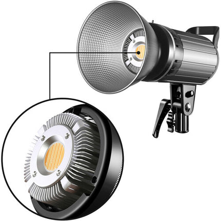 GVM G100W Luz LED Bi-Color para Video 3200-5600K con Reflector y Bolsa