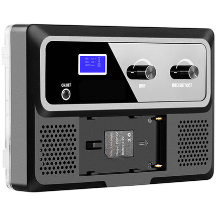 GVM RGB-10S Luz de Video LED RGB para Cámara Control Wi-Fi 2000-5600K 10W Batería NP-F550