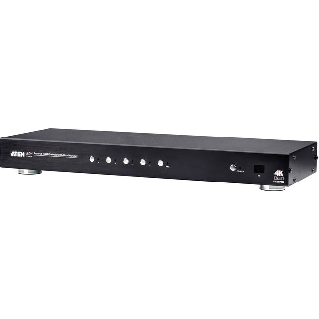 ATEN VS482B Switch HDMI 4x2 4K60 HDR 3D con Control Remoto