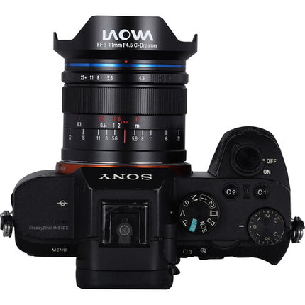 Venus Optics Laowa 11mm f4.5 FF RL Lente para Sony E Full Frame 126° AOV