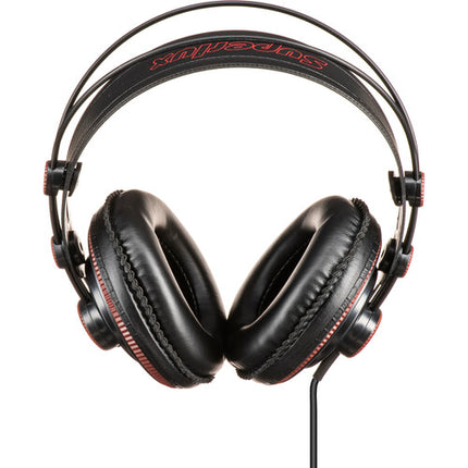 Superlux HD-681 Auriculares de Estudio Semi-Abiertos con Drivers de 50mm y Adaptador 1/4"