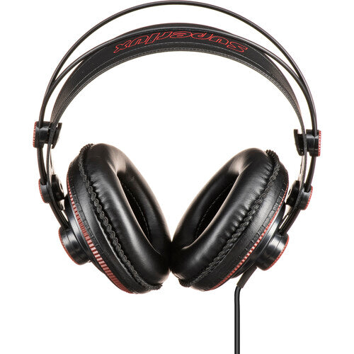 Superlux HD-681 Auriculares de Estudio Semi-Abiertos con Drivers de 50mm y Adaptador 1/4"