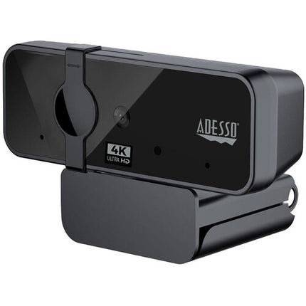 Adesso CyberTrack H6 Webcam USB 4K 30 fps 8MP Sensor con Micrófono Dual y Cubierta de Privacidad