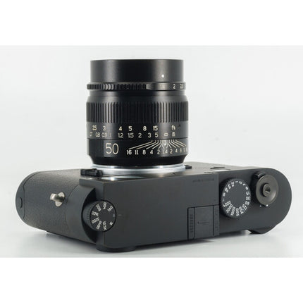 TTArtisan 50mm f1.4 ASPH Objetivo para Leica M Montura 12 Cuchillas enfoque manual