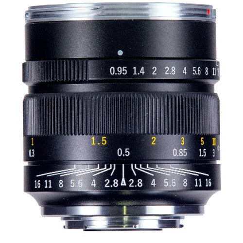 Mitakon Zhongyi Speedmaster 17mm f/0.95 Lente para Micro Cuatro Tercios 34mm Apertura f/0.95-16