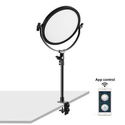 GVM Bi-Color Edge Panel de Luz LED Suave 10" 800 Lux 3200-5600K