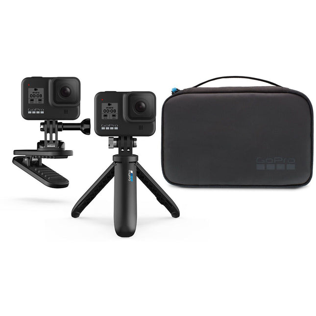 GoPro Travel Kit para cámaras HERO con trípode mini y clip magnético