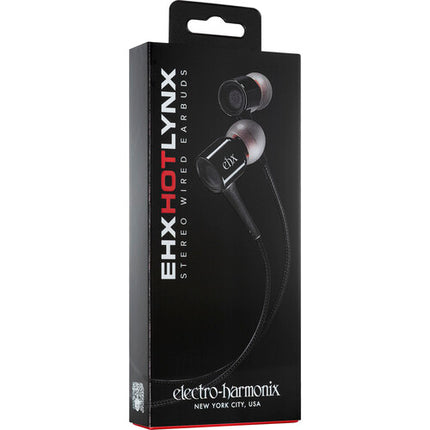 Electro-Harmonix EHX Hot Lynx Auriculares con micrófono 10mm y control remoto